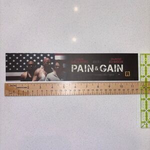 Pain & Gain Movie Promo Mylar Poster Mark Wahlberg Dwayne Johnson Paramount 2013